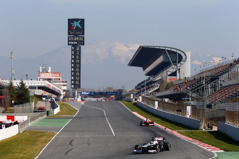 II testy F1 w Barcelonie 2013 - statystyki Pirelli