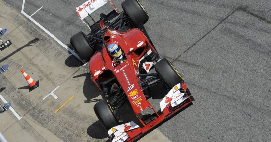 II testy F1 w Barcelonie 2013 - dzień czwarty