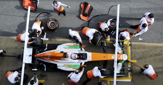 II testy F1 w Barcelonie 2013 - dzień czwarty