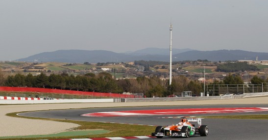 II testy F1 w Barcelonie 2013 - dzień czwarty