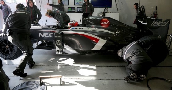 II testy F1 w Barcelonie 2013 - dzień czwarty