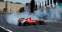 Bolid Ferrari na ulicach Jerozolimy. Zobacz foto i wideo z przejazdw