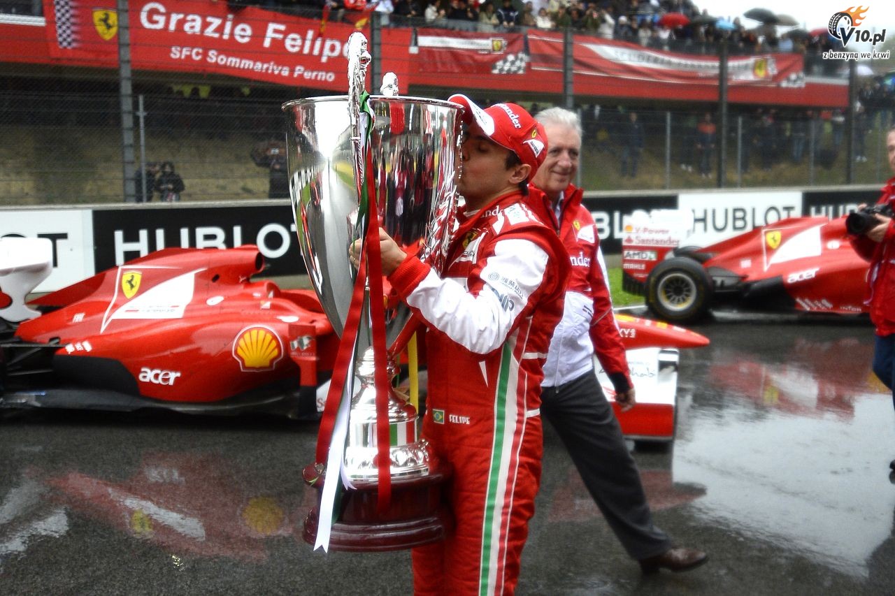 Ferrari poegnao Mass z pomp (foto i video)