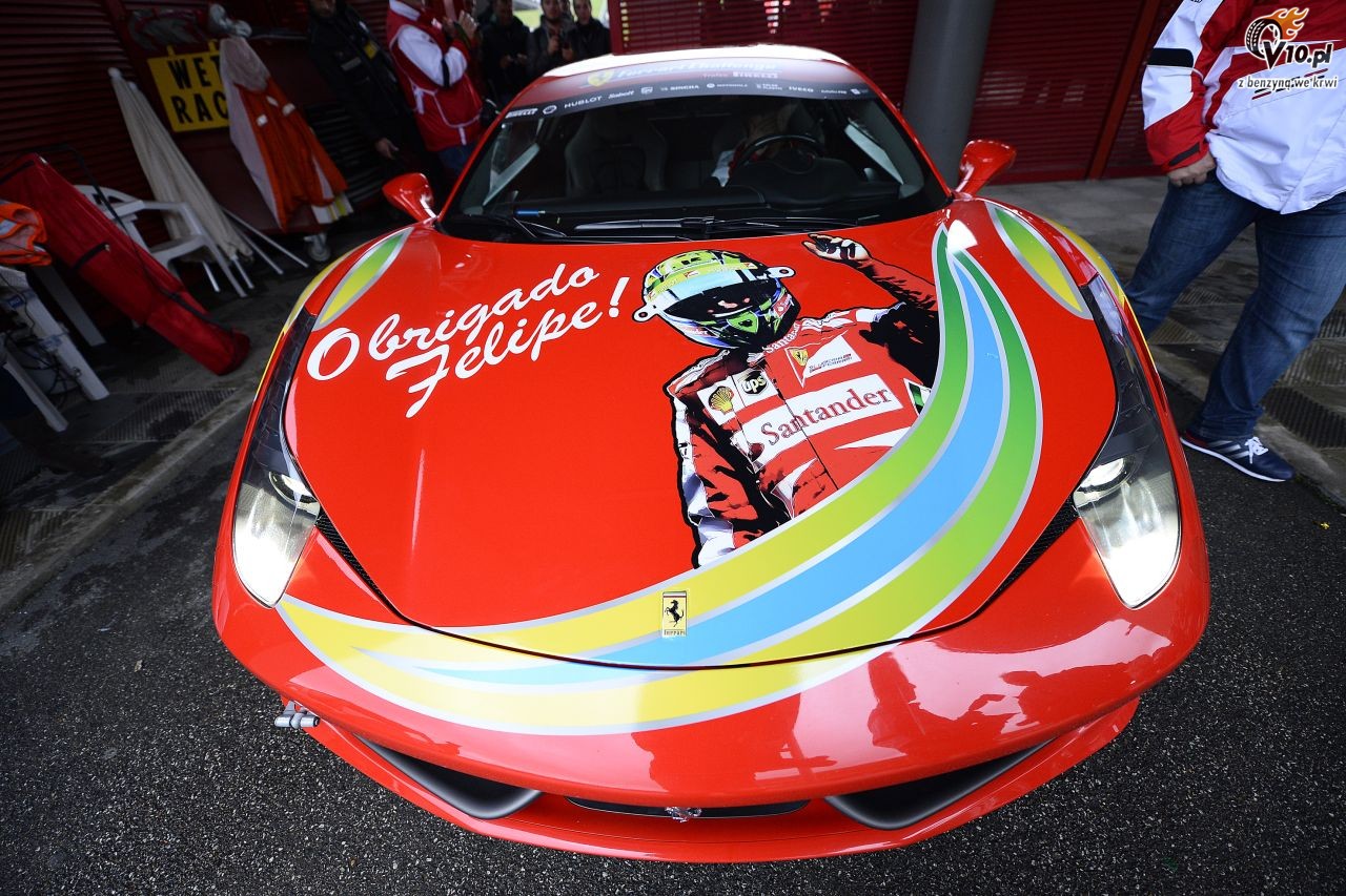Ferrari poegnao Mass z pomp (foto i video)