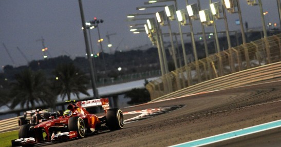 GP Abu Zabi 2013 - wyścig