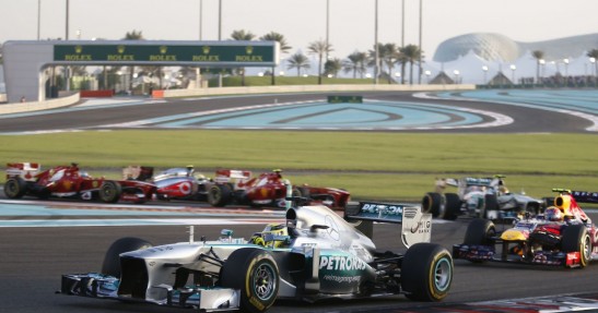 GP Abu Zabi 2013 - wyścig