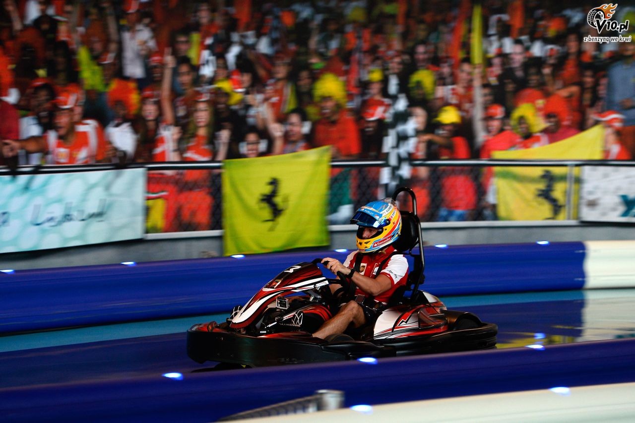 GP Abu Zabi 2013 - przygotowania