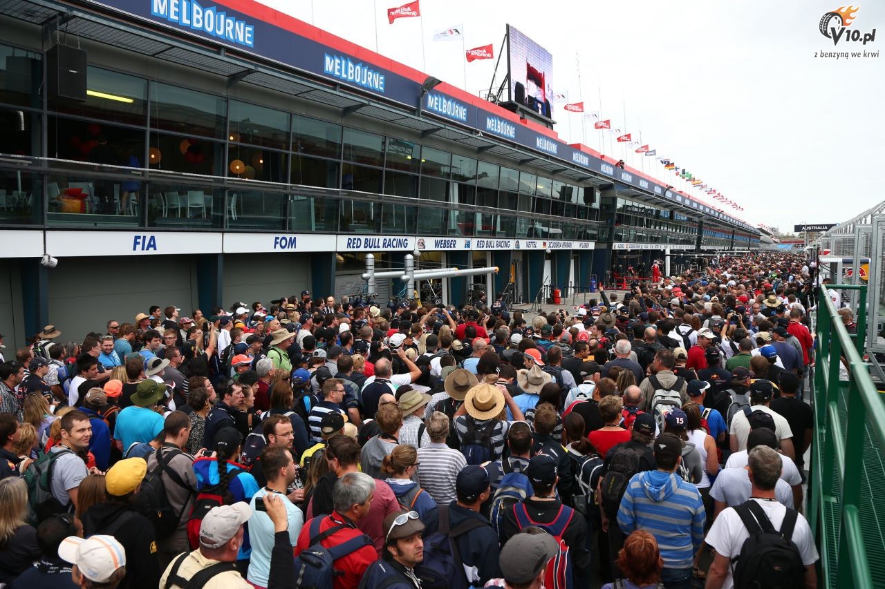 GP Australii 2013 - przygotowania