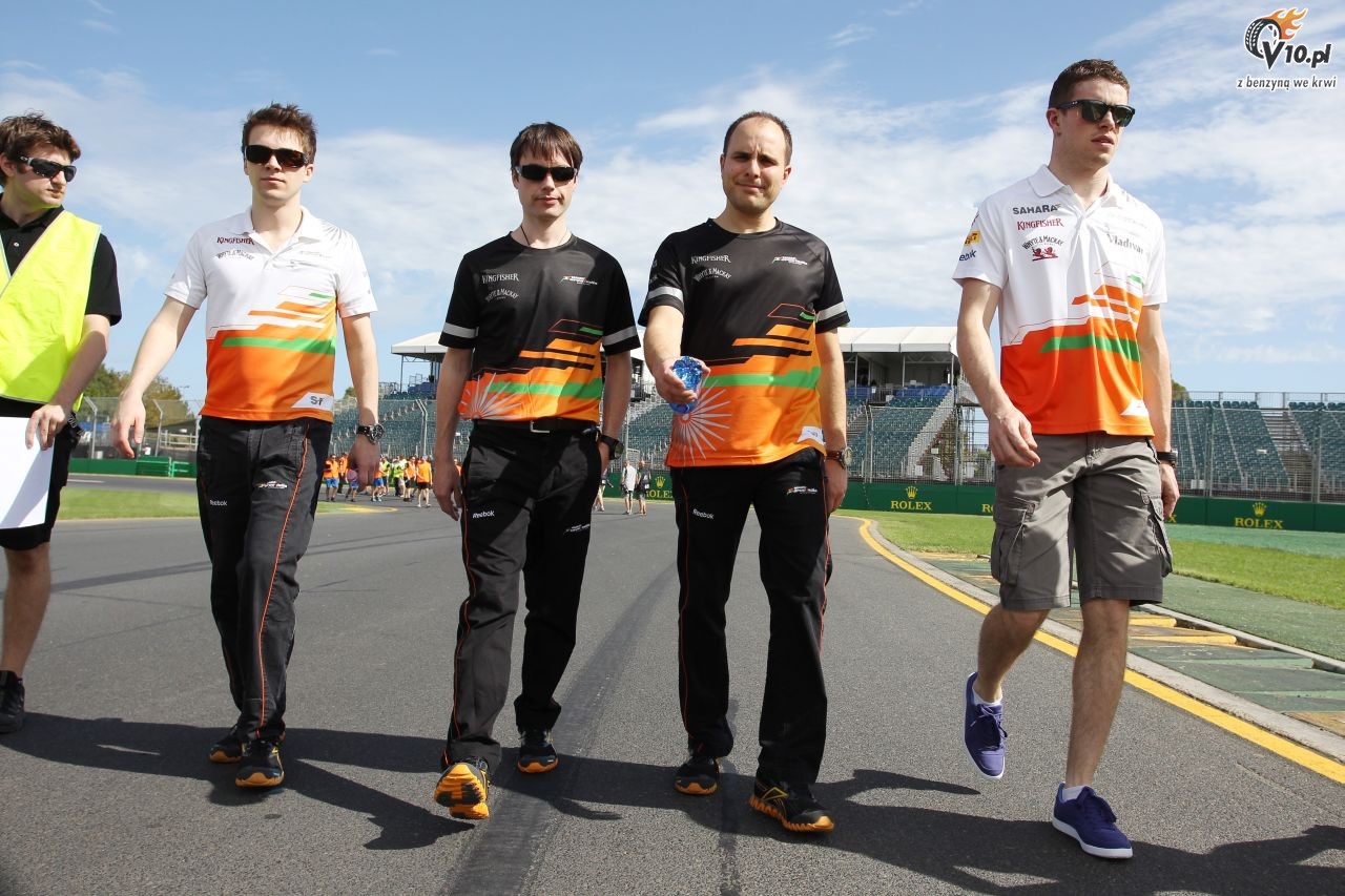 GP Australii 2013 - przygotowania