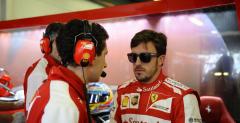 Alonso zdopingowany drugim miejscem, ale niepokoi go sia Raikkonena