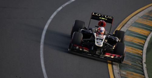 GP Australii - 3. trening: Albert Park mokry, Grosjean najszybszy, Vettel z awarią bolidu