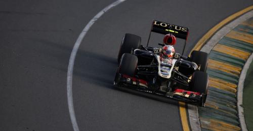 GP Australii - 3. trening: Albert Park mokry, Grosjean najszybszy, Vettel z awari bolidu