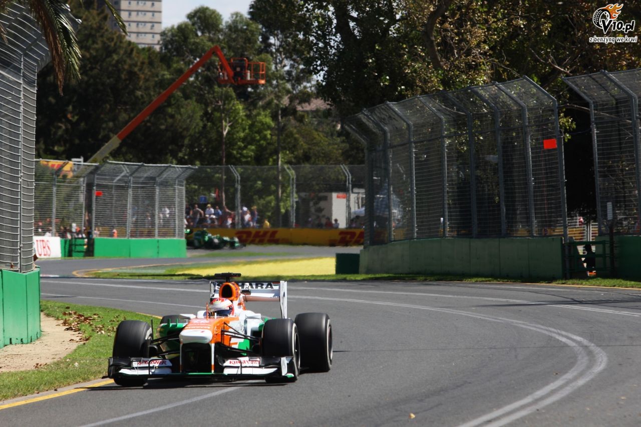 GP Australii 2013 - pitkowe treningi