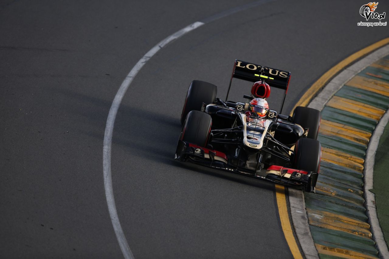 GP Australii - 3. trening: Albert Park mokry, Grosjean najszybszy, Vettel z awari bolidu