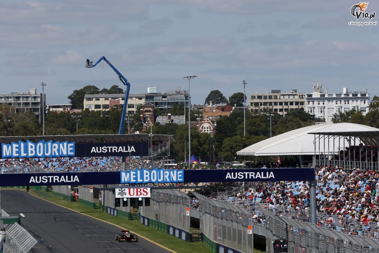 GP Australii 2013 - pitkowe treningi