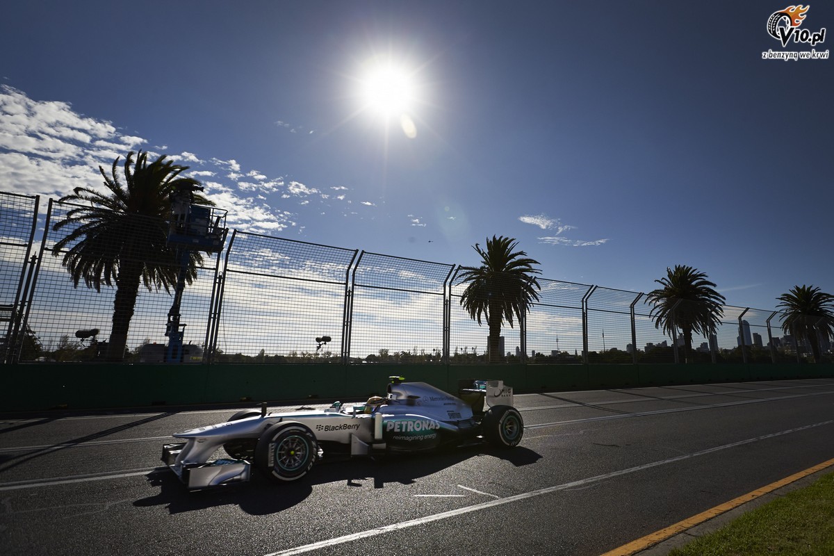 GP Australii 2013 - pitkowe treningi