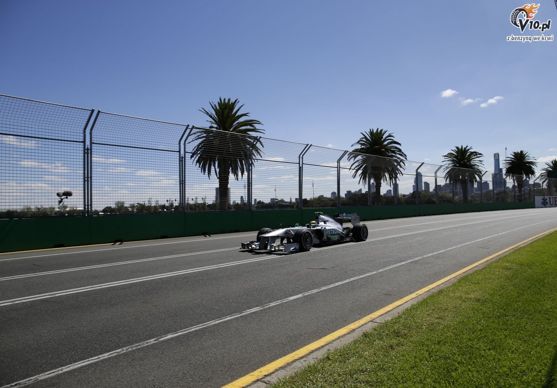 GP Australii 2013 - pitkowe treningi