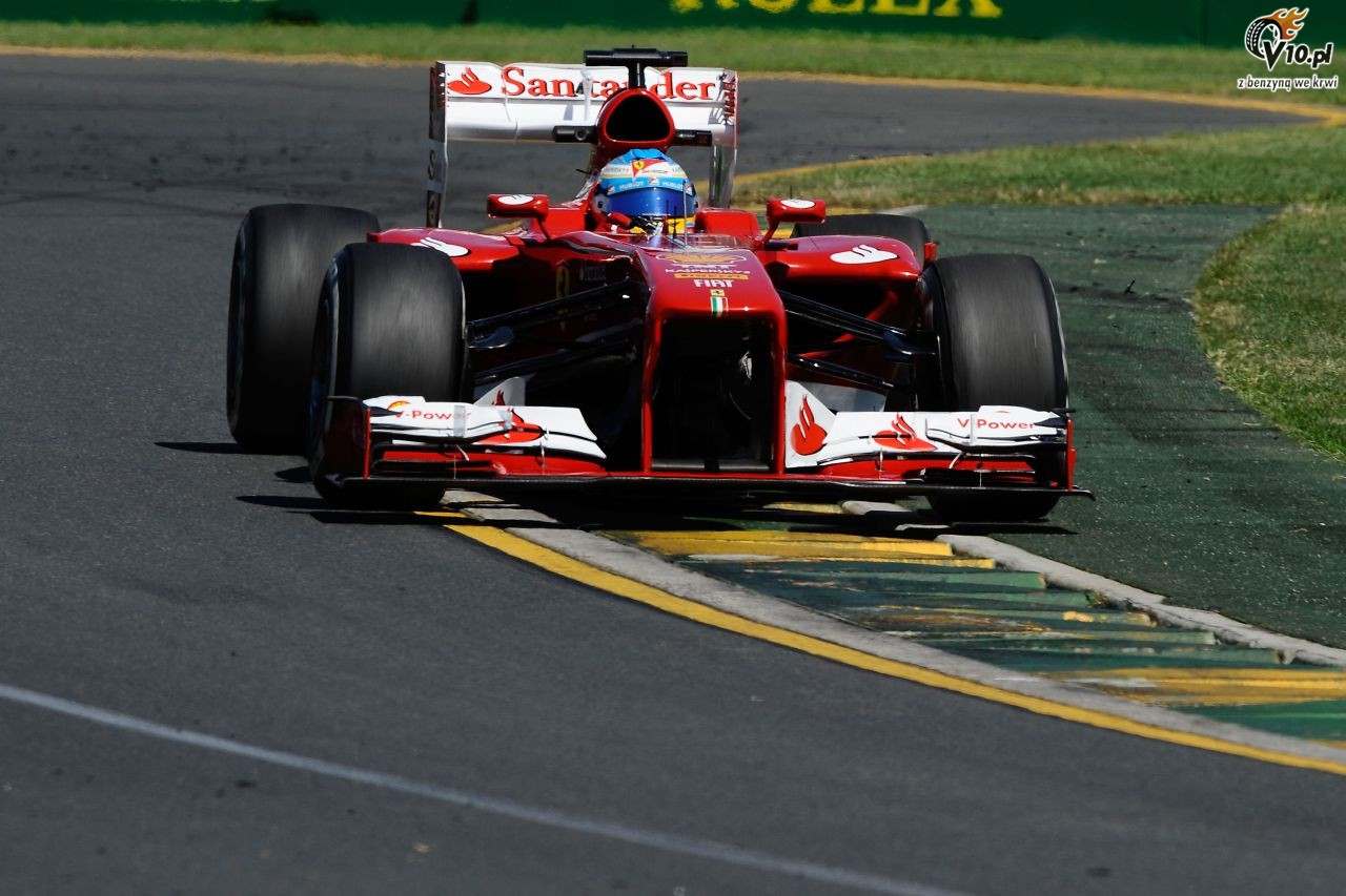 GP Australii 2013 - pitkowe treningi