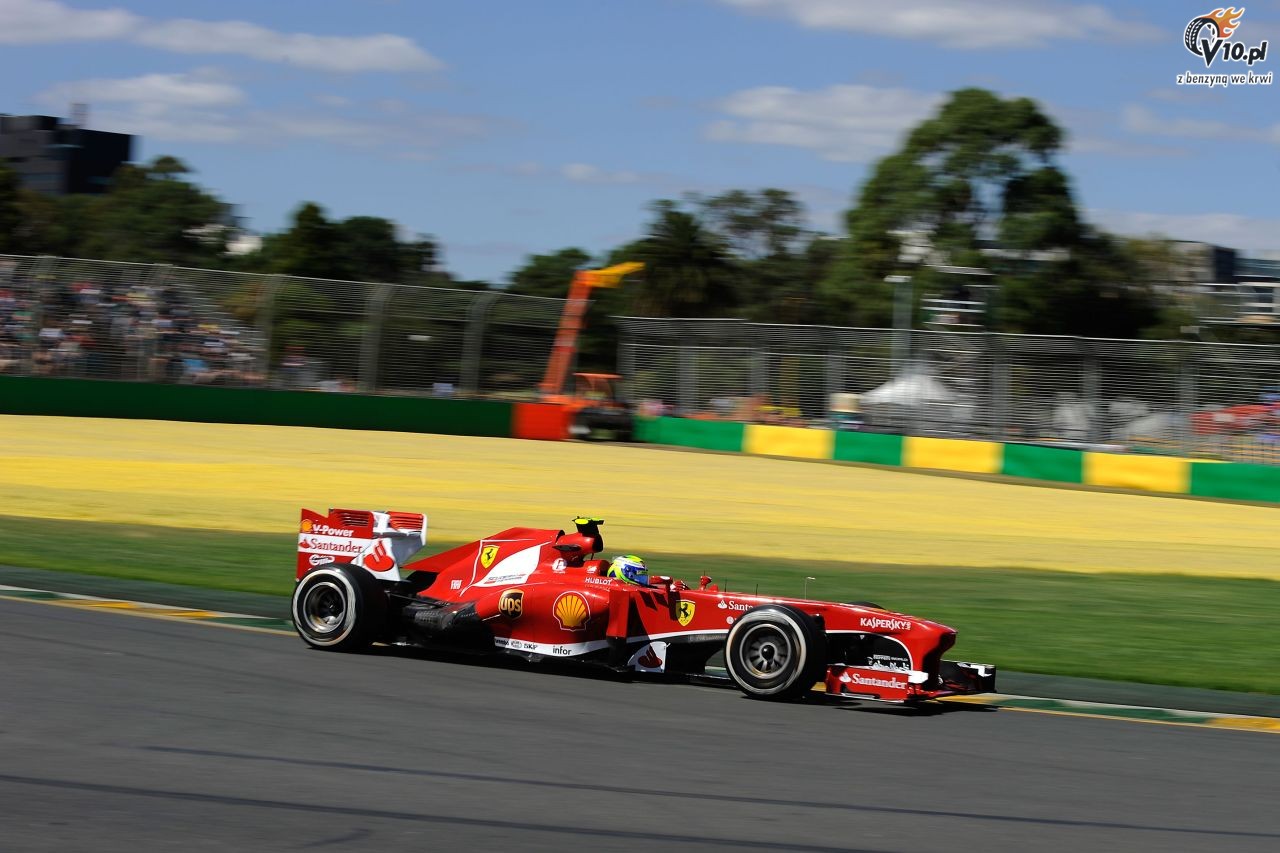 GP Australii 2013 - pitkowe treningi