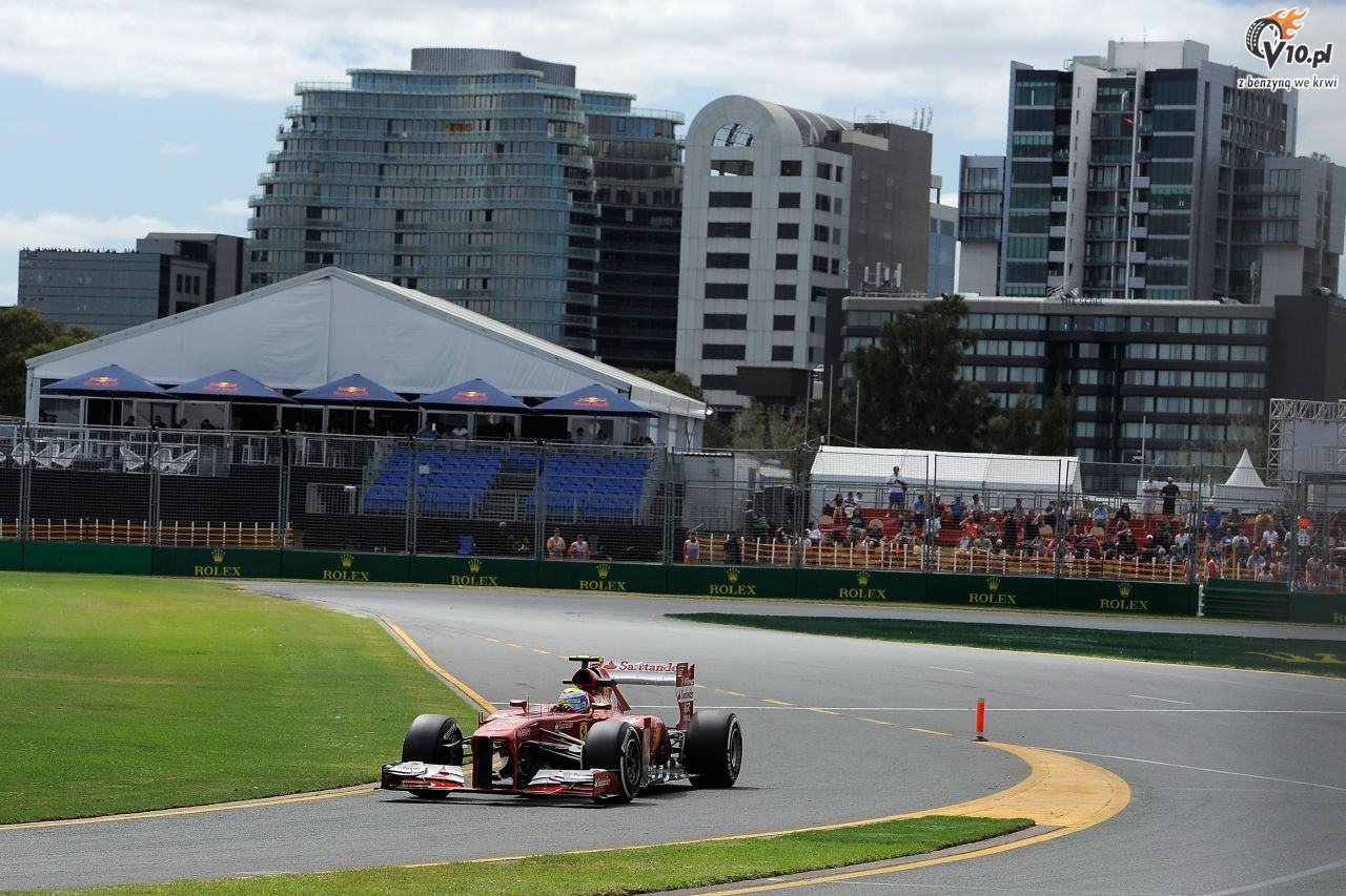 GP Australii 2013 - pitkowe treningi