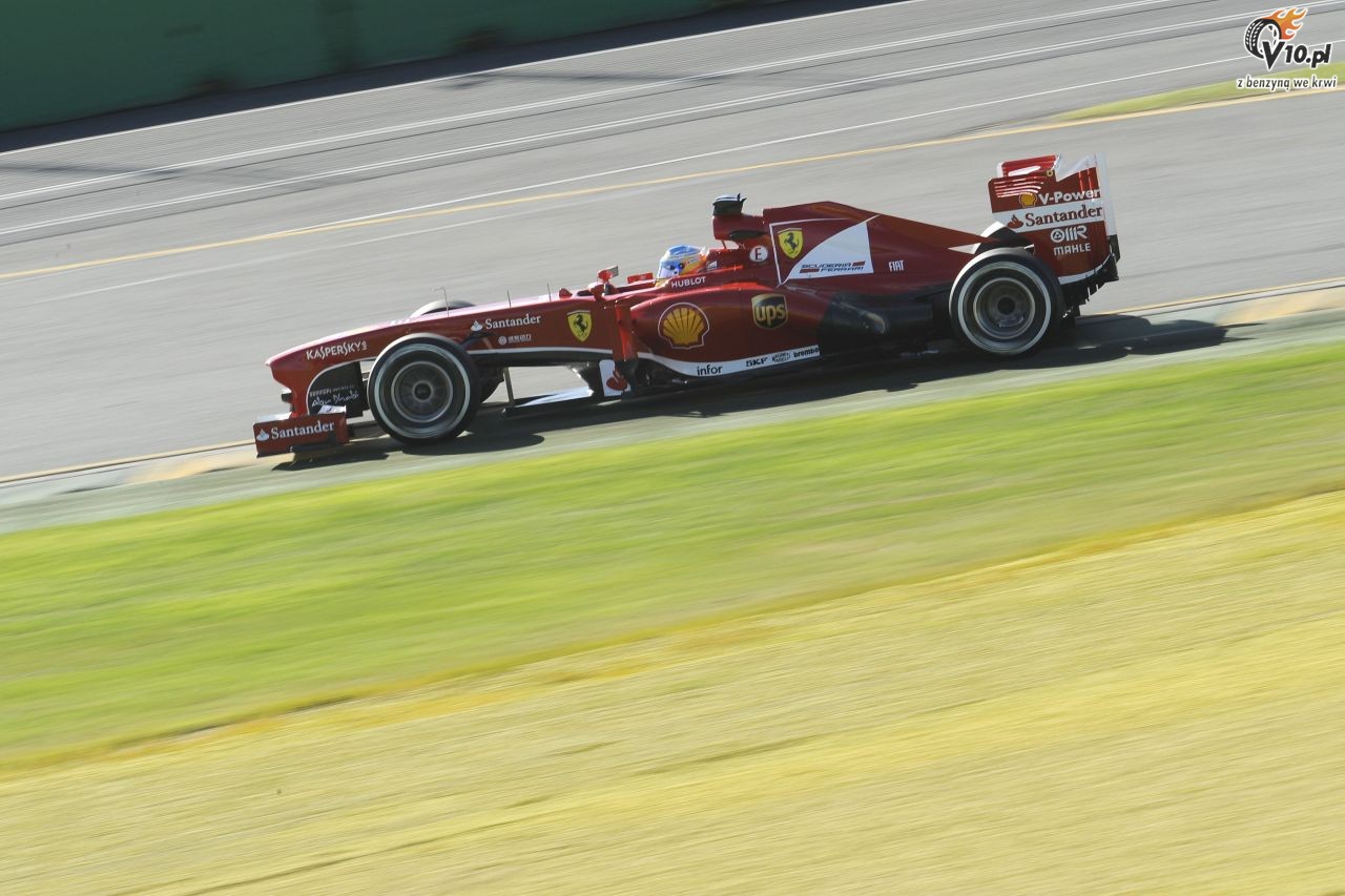 GP Australii 2013 - pitkowe treningi