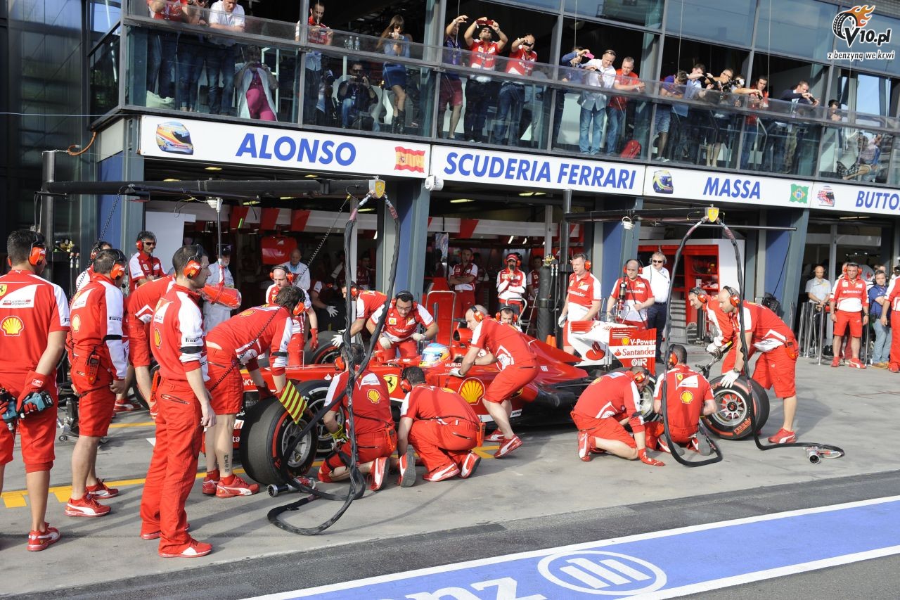 GP Australii 2013 - pitkowe treningi