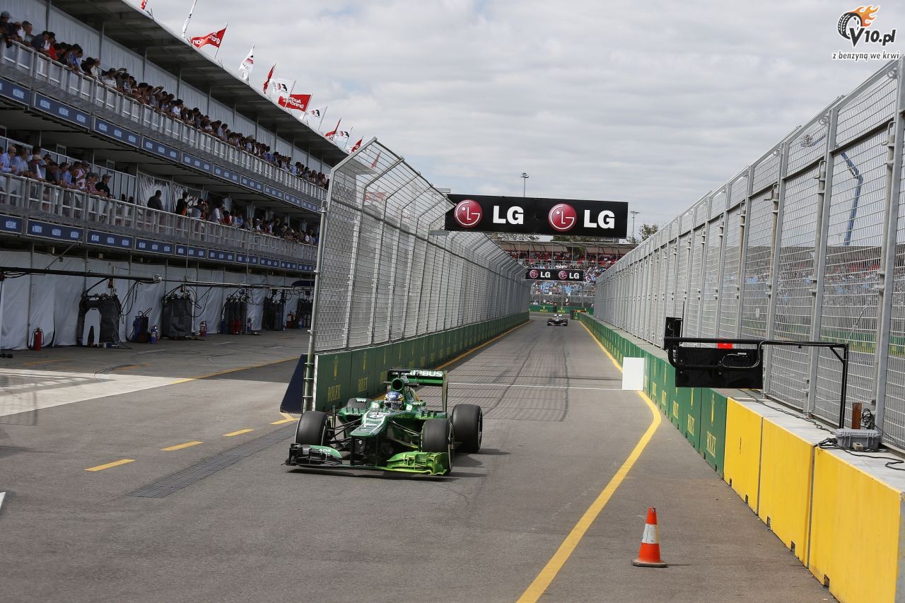 GP Australii 2013 - pitkowe treningi