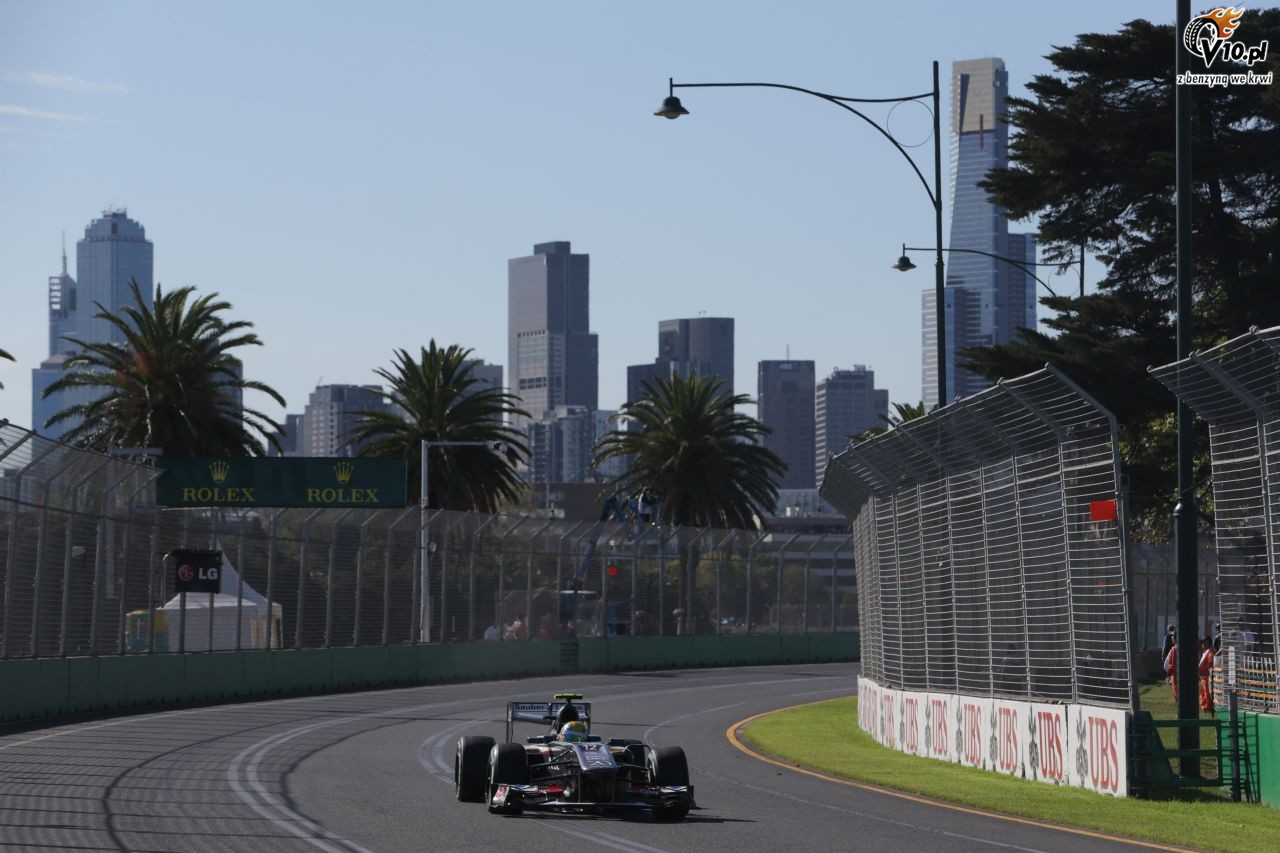 GP Australii 2013 - pitkowe treningi