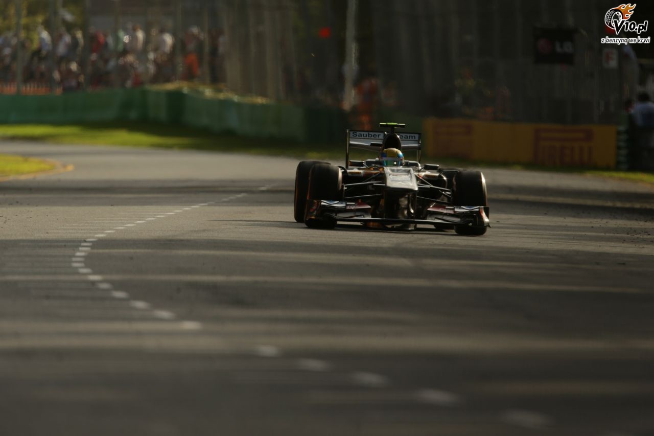 GP Australii 2013 - pitkowe treningi