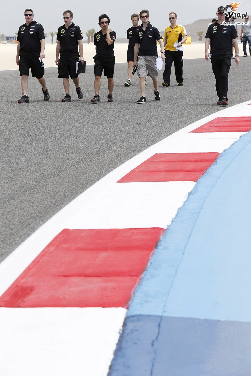 GP Bahrajnu 2013 - przygotowania