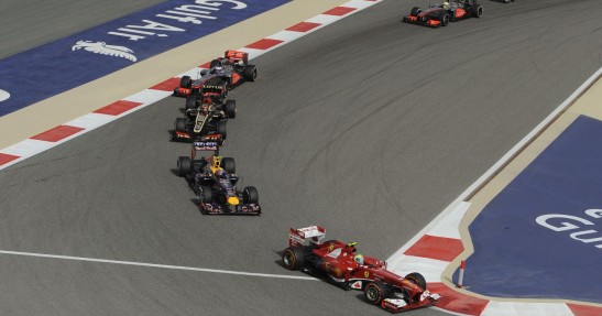 GP Bahrajnu 2013 - wyścig