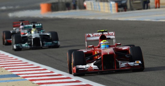 GP Bahrajnu 2013 - wyścig