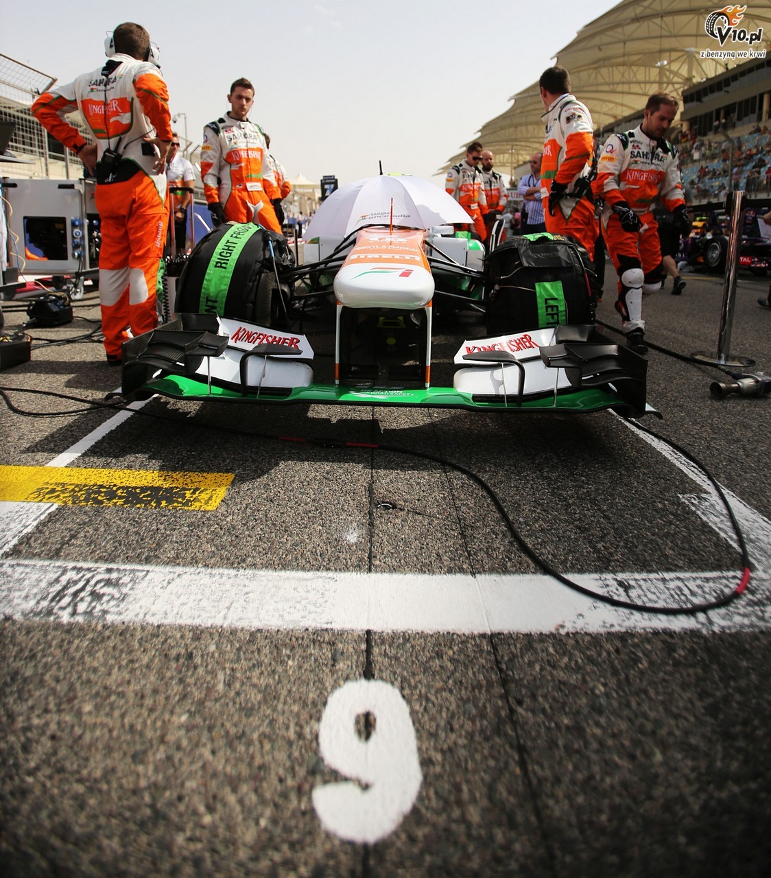 GP Bahrajnu 2013 - wycig