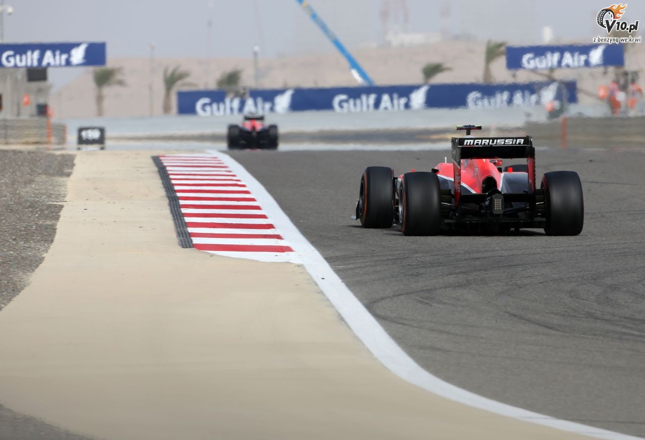 GP Bahrajnu 2013 - wycig