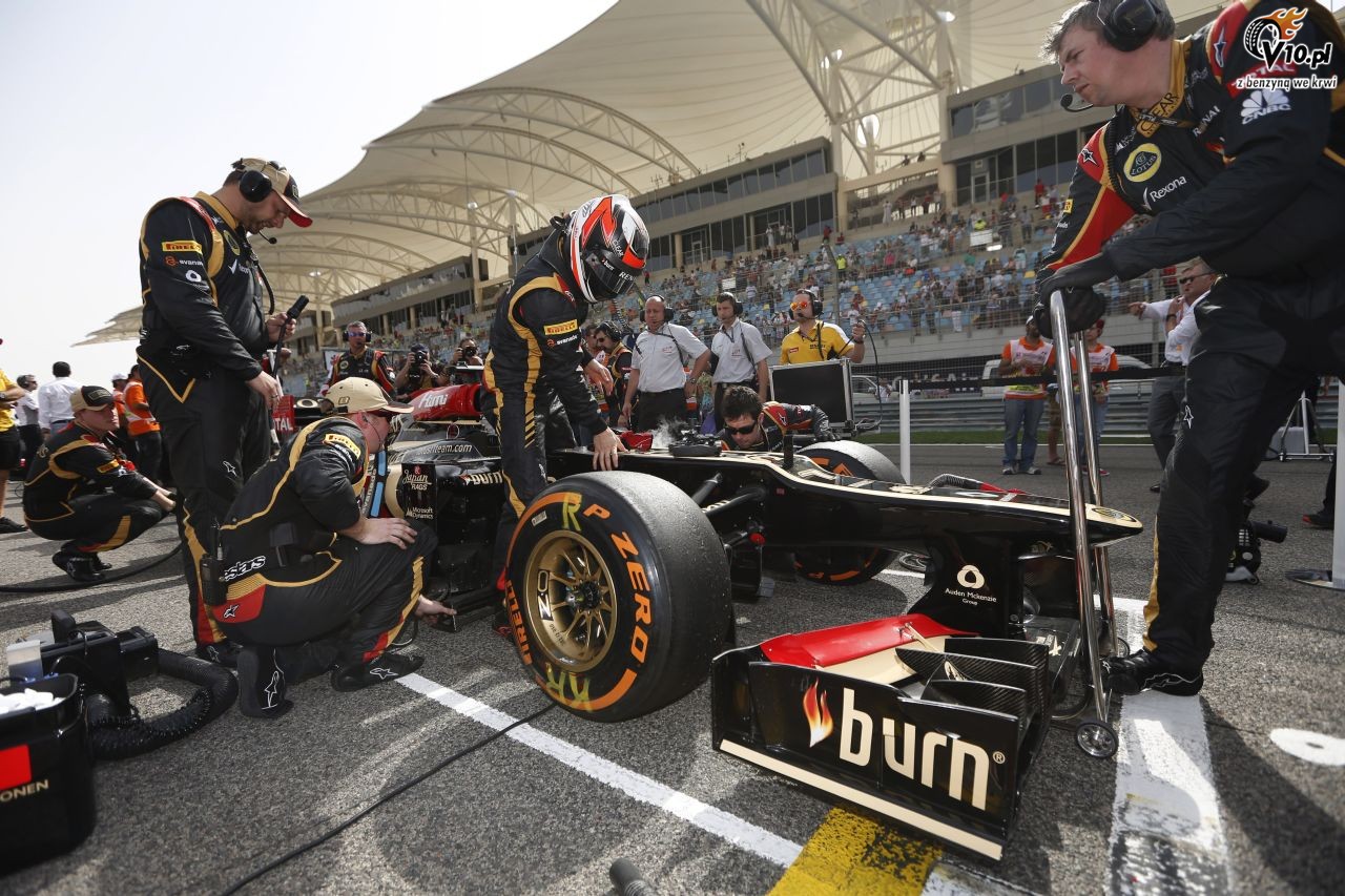 GP Bahrajnu 2013 - wycig