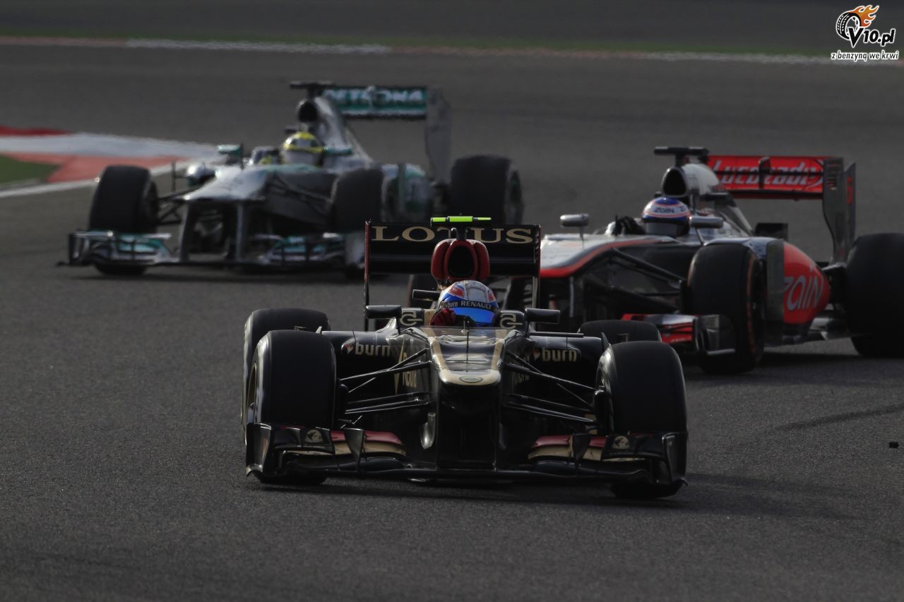 GP Bahrajnu 2013 - wycig