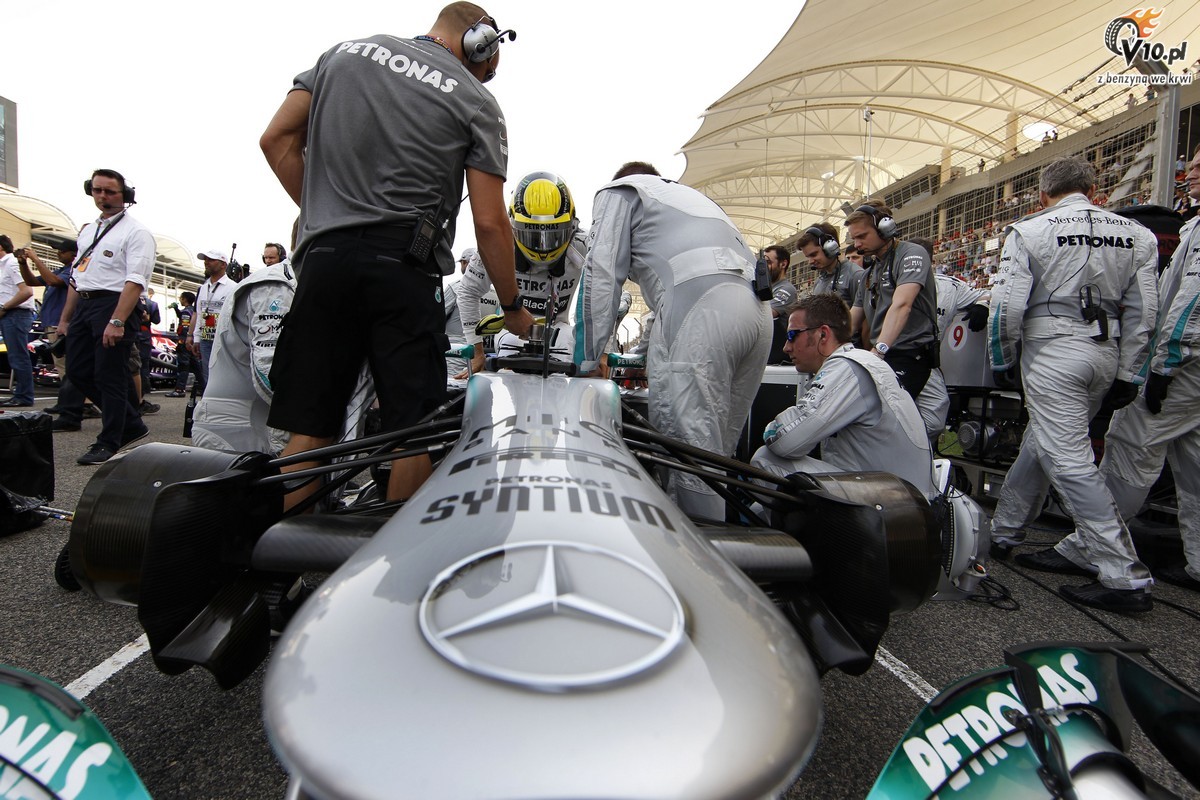 GP Bahrajnu 2013 - wycig