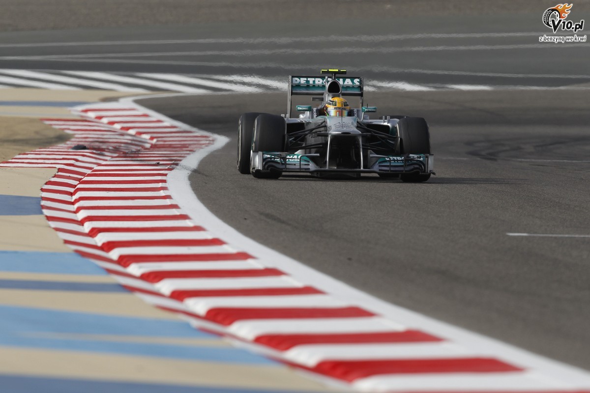 GP Bahrajnu 2013 - wycig