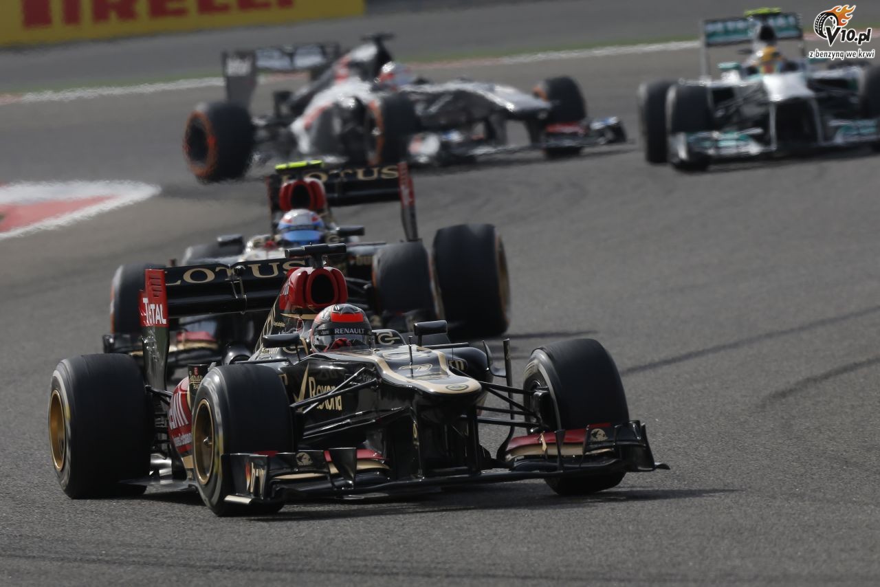 GP Bahrajnu 2013 - wycig