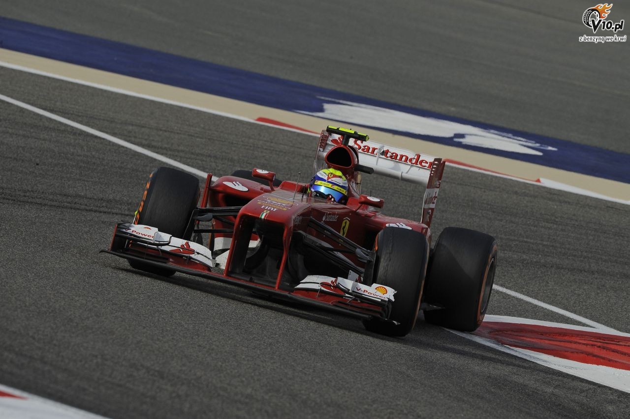 GP Bahrajnu 2013 - wycig