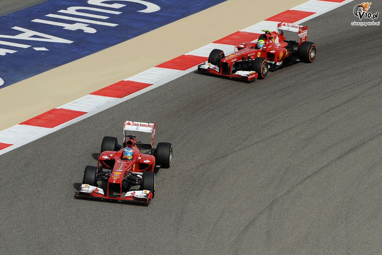 GP Bahrajnu 2013 - wycig