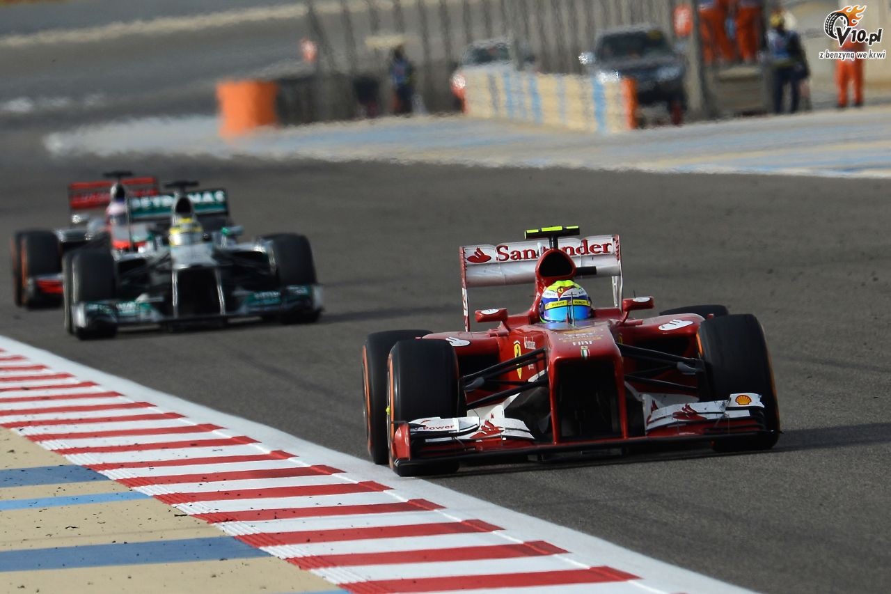 GP Bahrajnu 2013 - wycig