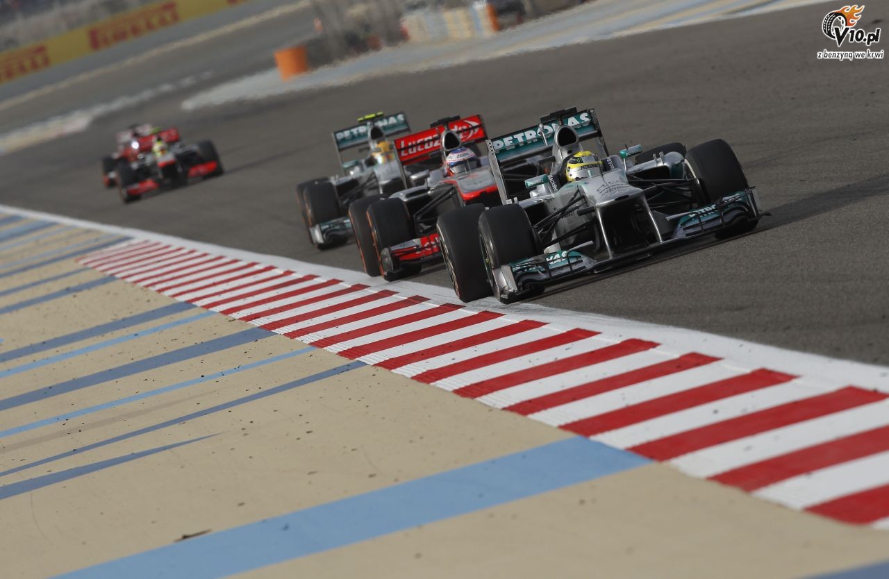 GP Bahrajnu 2013 - wycig