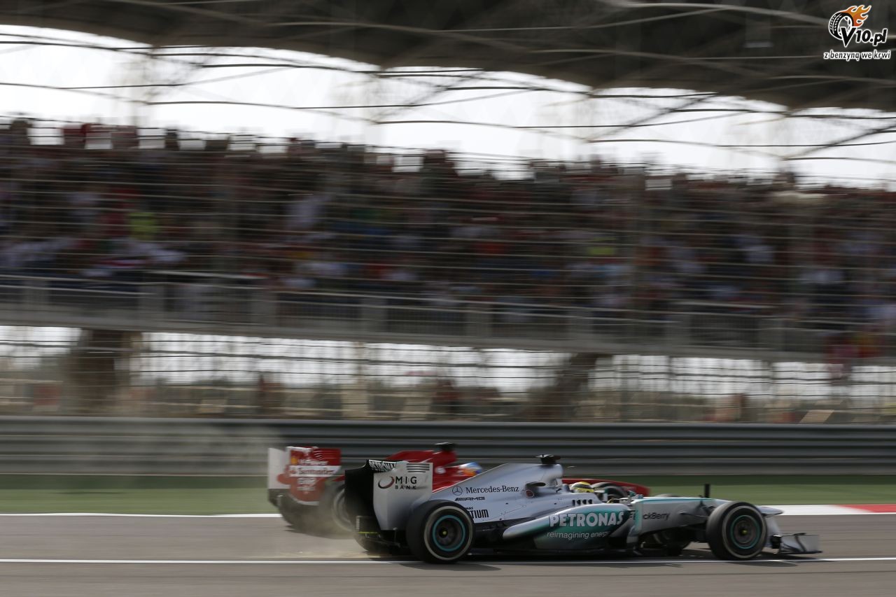 GP Bahrajnu 2013 - wycig