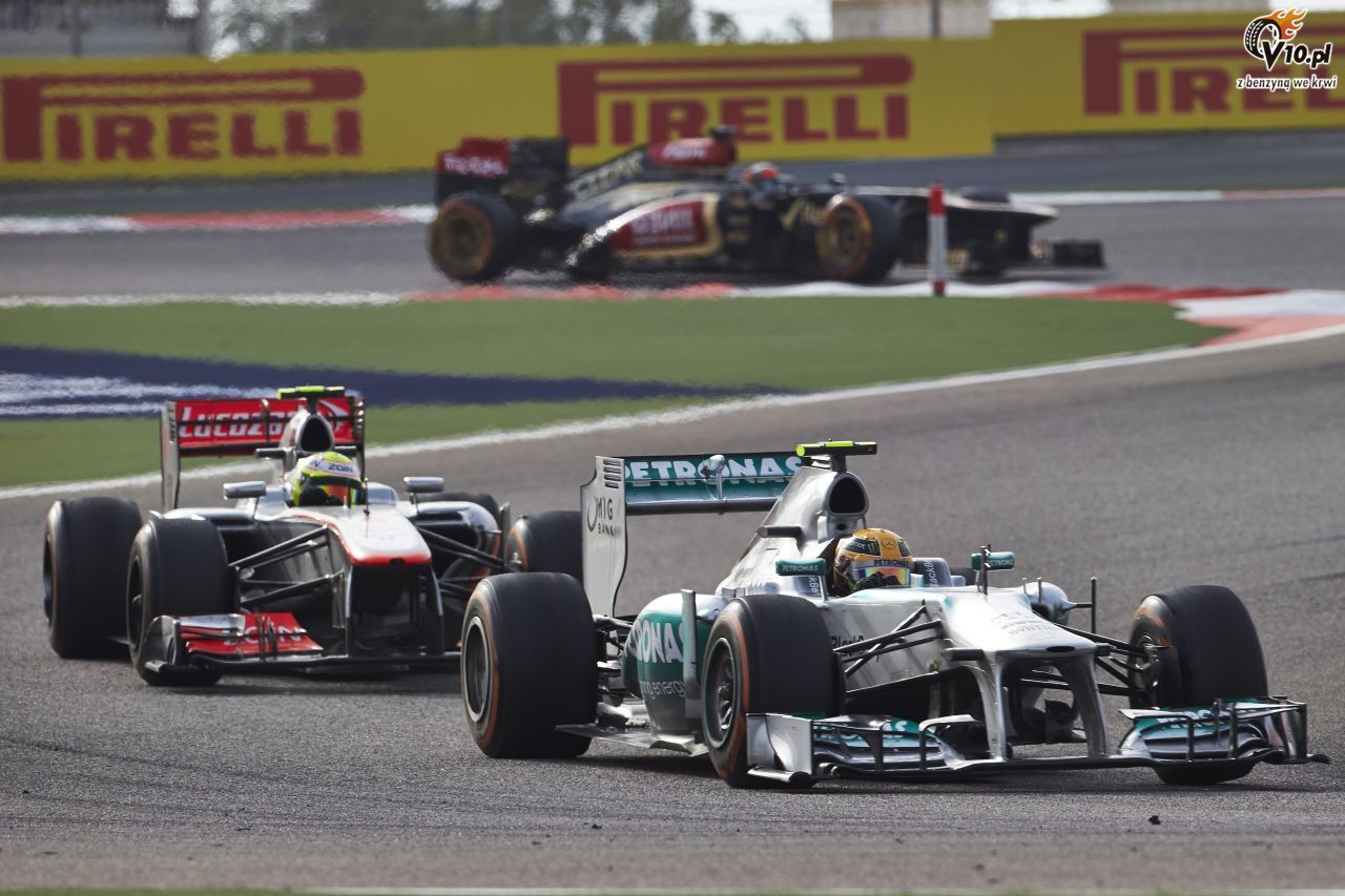 GP Bahrajnu 2013 - wycig