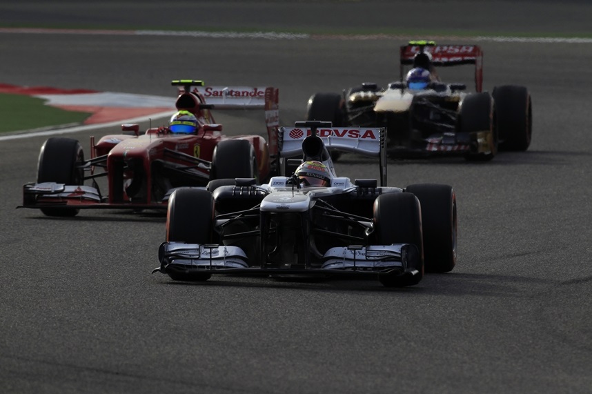 GP Bahrajnu 2013 - wycig