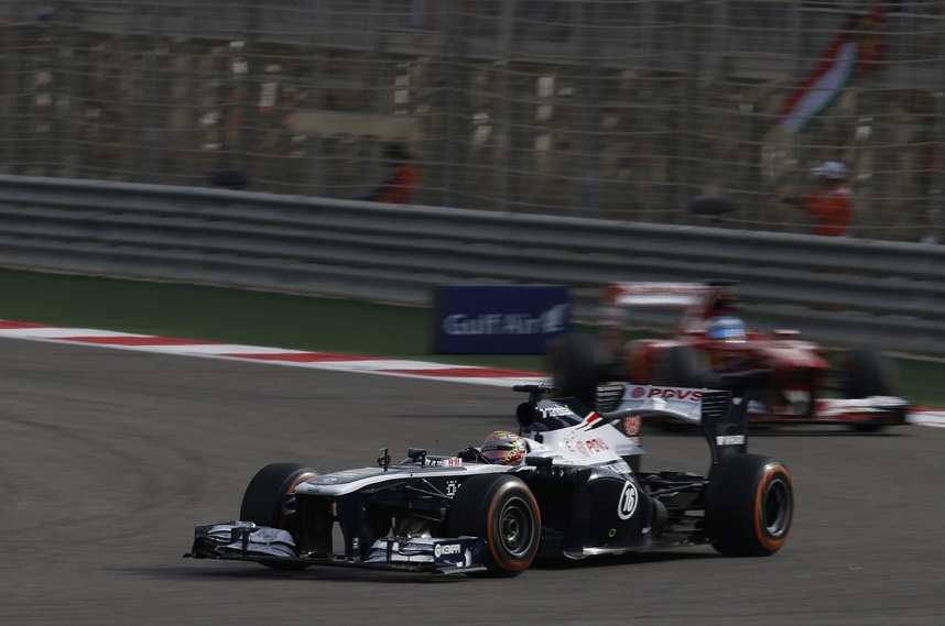 GP Bahrajnu 2013 - wycig