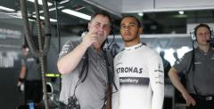 Mercedes bada spadek tempa bolidu Hamiltona