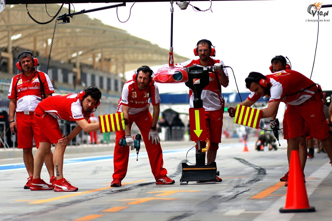 GP Bahrajnu 2013 - pitkowe treningi