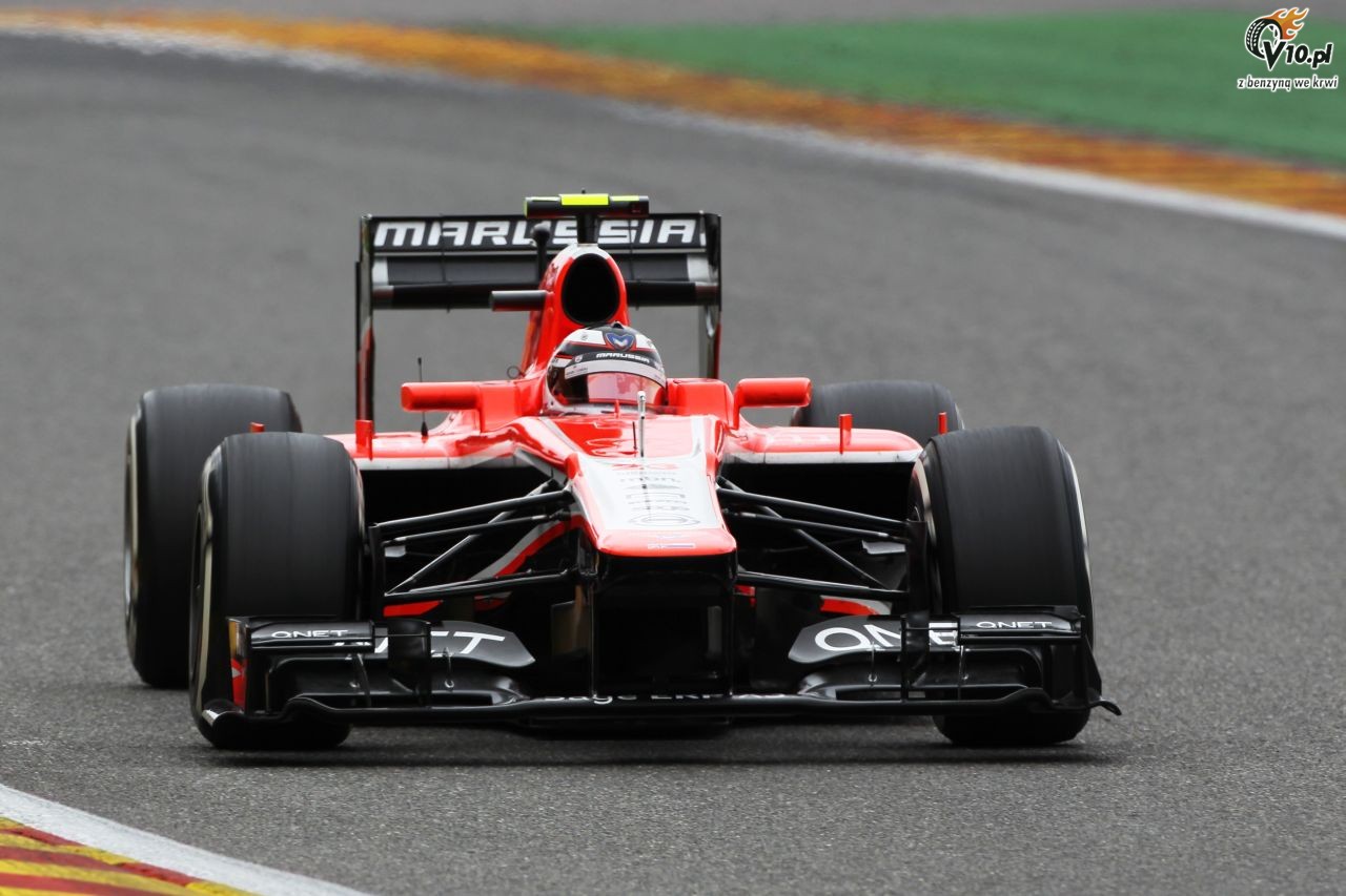GP Belgii 2013 - wycig